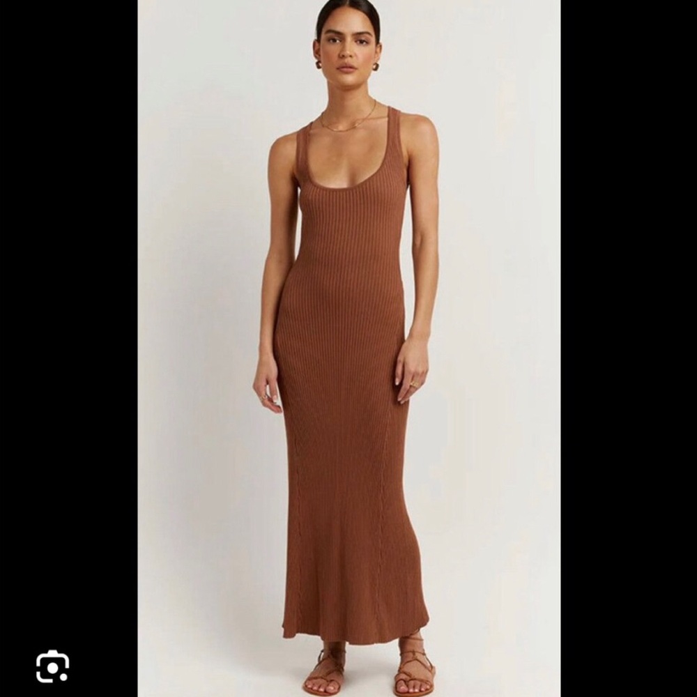 DISSH Brown Maxi Dress